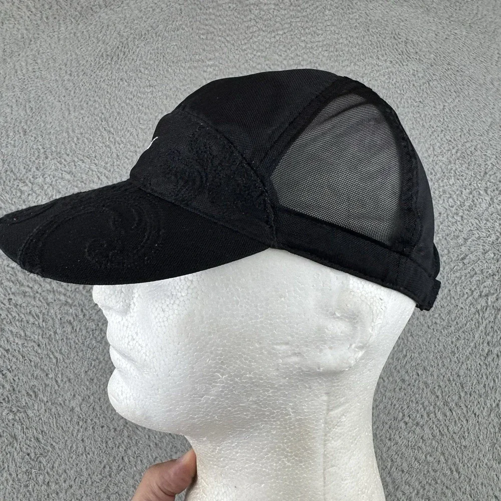 Nike Tailwind Dri-Fit Black Paisley Embroidered Vintage Running‎ Hat 234406 Y2k